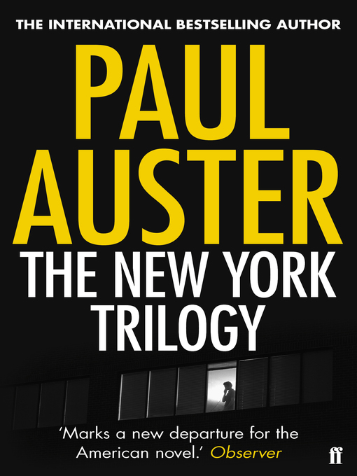 Upplýsingar um The New York Trilogy eftir Paul Auster - Biðlisti